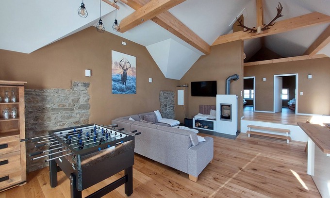 Bodenbach Apartment | Unforgettable Stay at Eifel Barn Near Nürburgring with Spa