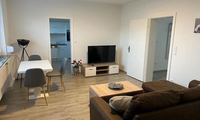 Lubbecke Apartment | Modern Apartment with Balcony and High Guest Rating