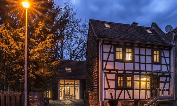 Breuberg House | Unique Holiday Home with Cozy Fireplace and Garden Oasis