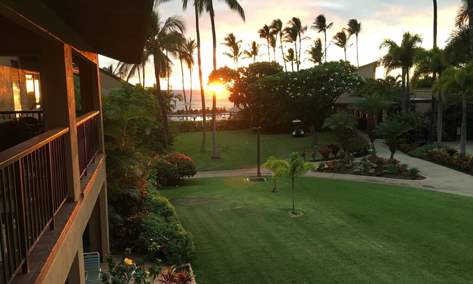 Wailea Apartment | Oceanview Studio Ekahi 8F: Steps from Beach & Main Pool
