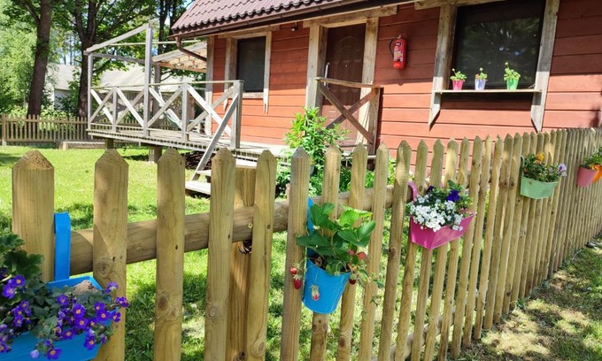 gmina Rutka-Tartak House | Eco-Friendly EkoStolarnia: 9.8 Rated with Oceanfront Views
