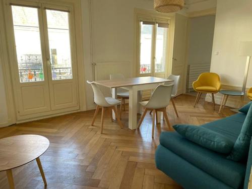 Besancon Old Town Apartment | Elegant 2-Bedroom Retreat Near Square Saint Amour