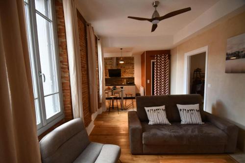 Arnaud Bernard Apartment | Elégant toulousain - Centre - Métro - Standing