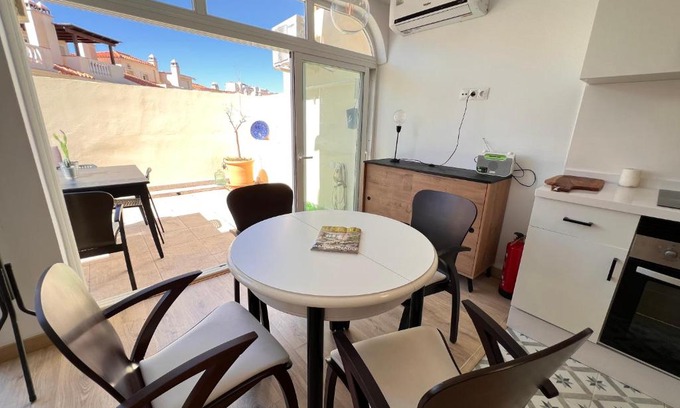 Rincon de la Victoria Apartment | Discover El 7 Rincon De La Victoria with Pool & Ocean Views