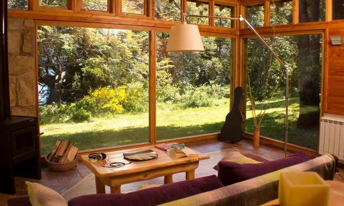 Esquel Cabin | Idyllic El Aura Lodge with Private Beach & Ocean Views