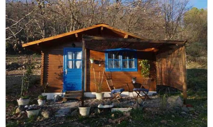Candeleda House | El Azul Romántica cabaña de madera con vista