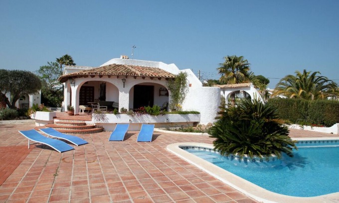 El Tesoro Villa | El Barraco: Private Pool Villa with Sea View in Moraira