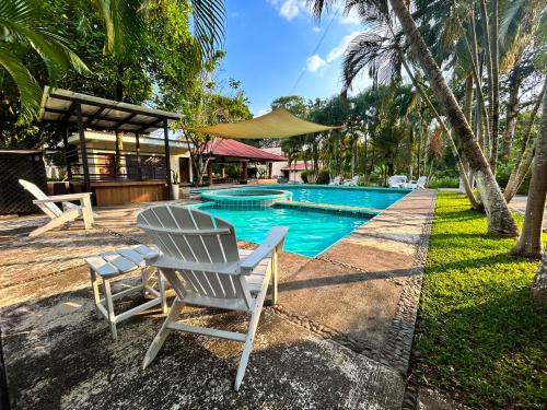 Santa Clara La Laguna House | Discover El Encanto Tropical Near IRTRA with Pool & Hot Tub