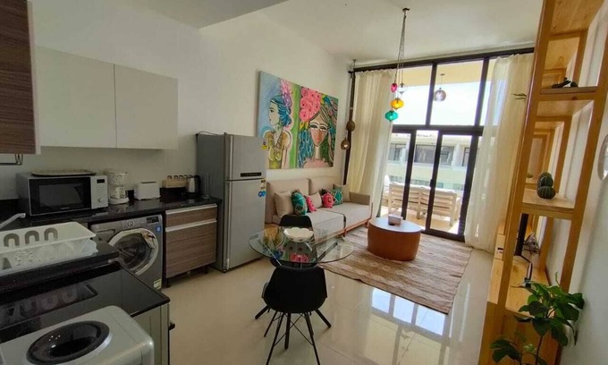 El Gouna Apartment | Elegant One-Bedroom Retreat in El Gouna with Pool View
