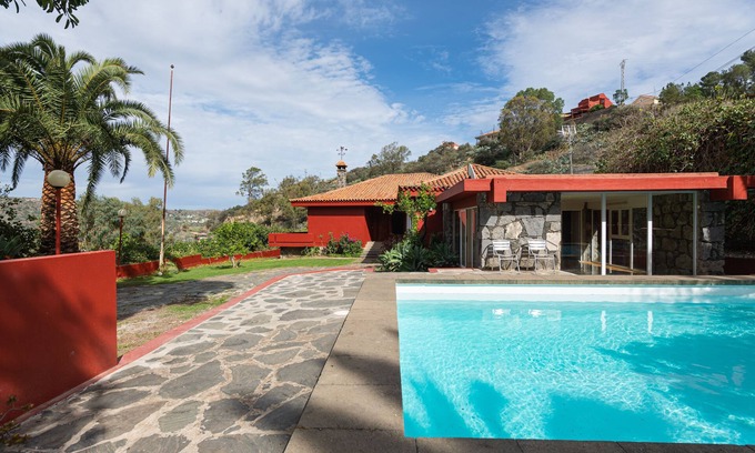 Santa Brigida House | Relax at El Jardín de Santa Brígida with Private Pool