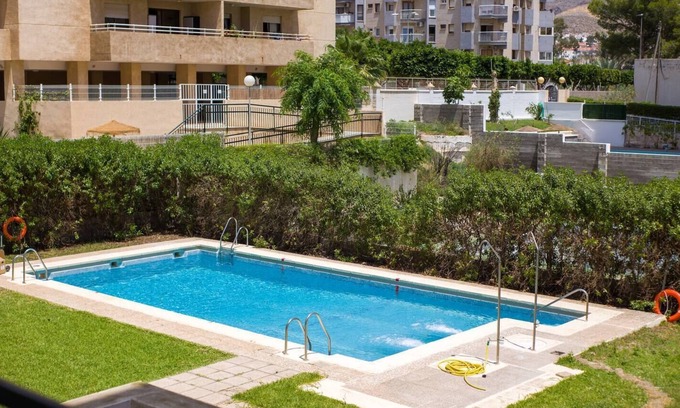 Aguadulce Apartment | El Palmeral - Apt. p/4 with pool, AC and WiFi