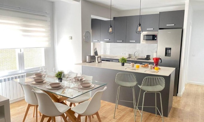 Soria Apartment | Delightful El Portal del Románico: 4-Star Family Getaway