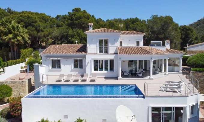 Moraira House | Oceanfront Oasis: El Portet by Interhome - Rated 10/10