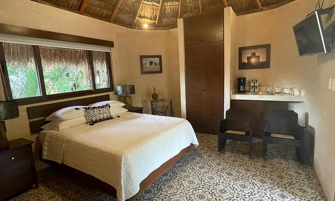 Merida Municipality Cabin | Experience El Pueblito Dzibichaltun: Top-Rated Stay with Pool