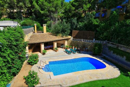 Peguera House | Oceanfront El Ranchito: Rated 9.6/10 with Pool Access