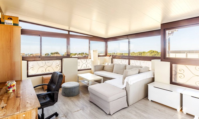 Puig de Ros Villa | Relaxing Escape at El Recreo with Private Pool & Spa