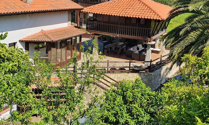 Pando Cottage | el riveru, Asturian mansion with granary 5 minutes from beaches