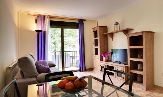 Arguedas Apartment | Family-Friendly Escape at El Val: Rated 8/10 by Guests
