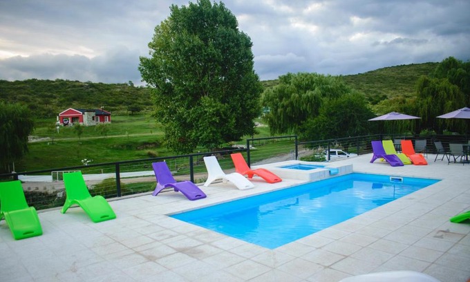 Calamuchita Valley Cabin | El Zuriaco: Family-Friendly Retreat with Pool & Hot Tub
