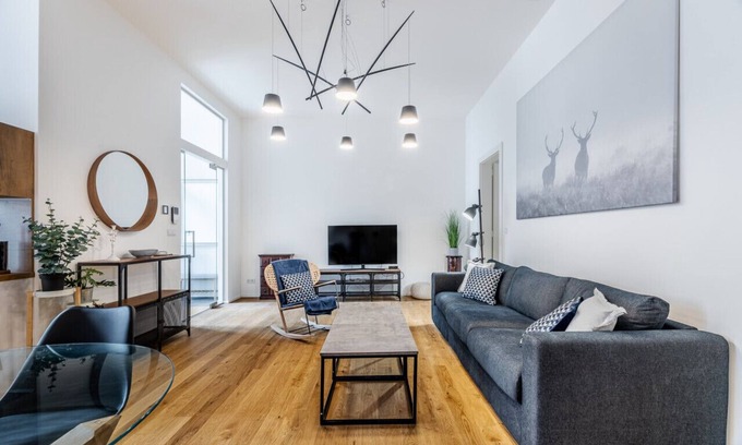 Prague 2 Apartment | Stylish 2-Bedroom Apartment with Family-Friendly Amenities