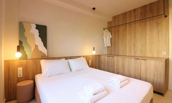 Panormos Apartment | Cozy Two-Room Apartment with Kitchen and Pool Access