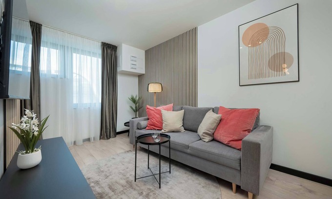 Krzyki Apartment | Modern Studio Near Wroclaw Main Station with Great Amenities
