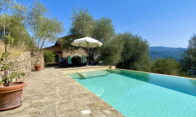 Dolceacqua Cottage | Inviting Country House with Ocean Views & Private Pool