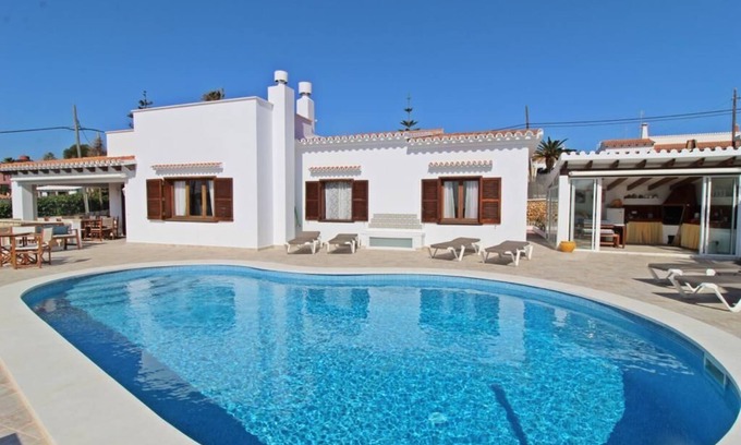 Punta Prima Villa | Stylish Villa Steps from the Beach with Private Pool