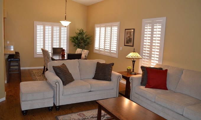 Spring Valley House | Elegant Escape: Beachfront Townhome with Pool & Spa