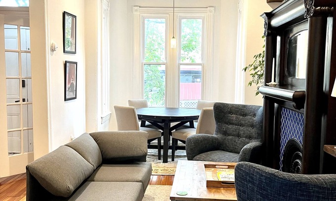 Le Droit Park House | Historic Townhouse Retreat with Spa in Heart of DC