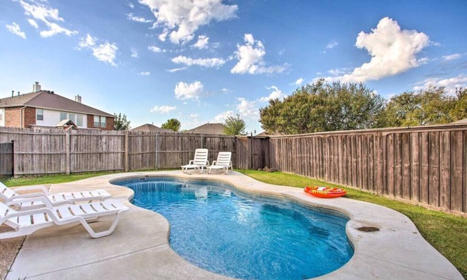 Little Elm House | Inviting Home with Pool & Gym, Just Steps from the Lake