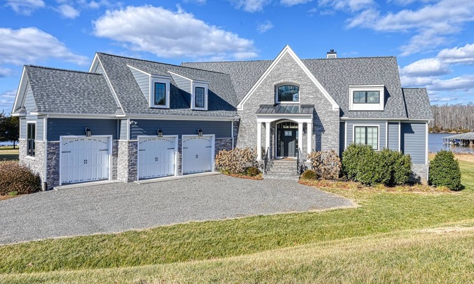 Livingston House | Serene Lakefront Retreat with Hot Tub and Rec Room