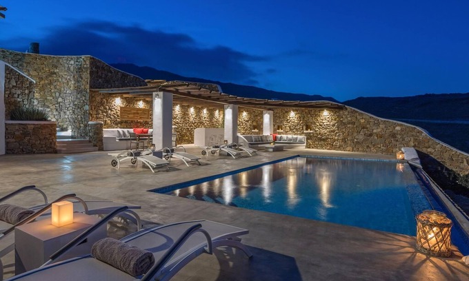 Panormos Villa | Exquisite Mykonos Villa with Private Pool and Sea Views