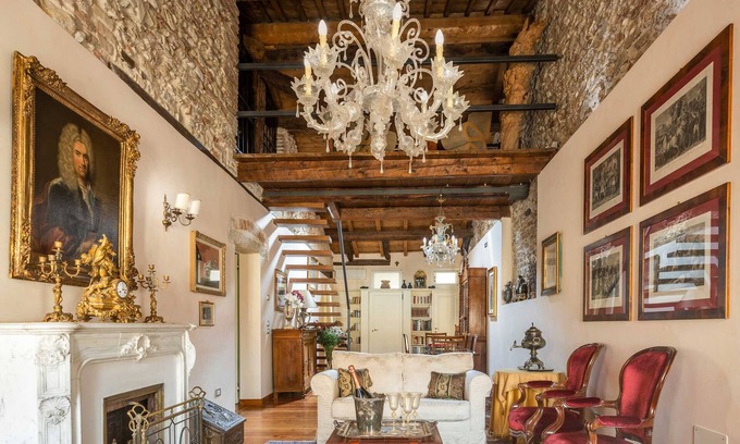 Asolo Apartment | Elegant Penthouse with Scenic Views in Historic Asolo