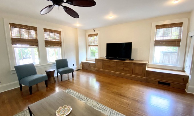 Fairview Shores House | Historic Winter Park Home with Pool, Spa & Pet-Friendly Stay