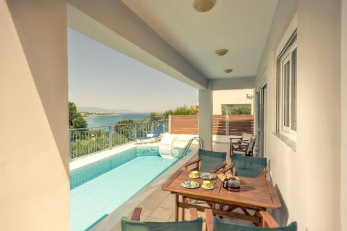 Tsilivi Villa | Elegant Villa with Sea View, Private Pool & Garden Retreat