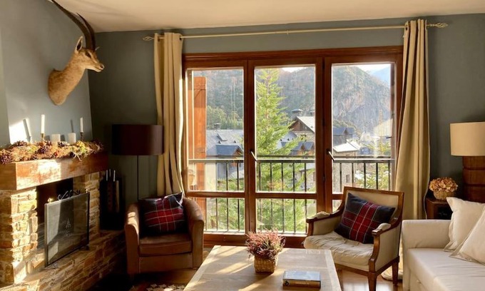 Escarrilla Apartment | Scenic Apartment in Escarrilla with Valley Views & Family-Friendly Amenities