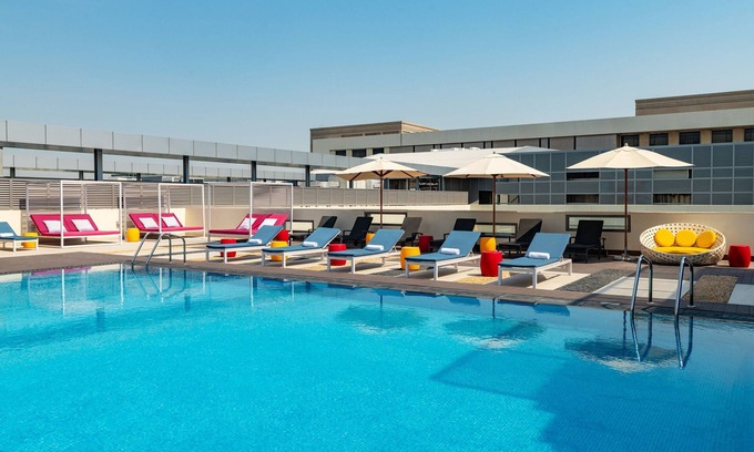 Garhoud Hotel | Comfortable Element Dubai Airport with Pool and Family Amenities