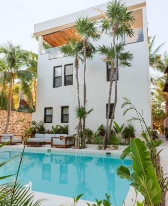 Soliman Bay Villa | Beachfront Bliss at Elements Rituals Tulum - 4 Star Escape