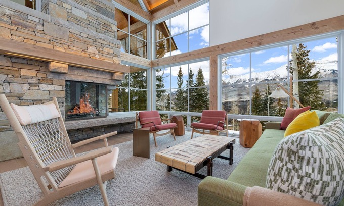Mountain Village House | InvitedHome's Mountain Escape: Views, Hiking & Spa Amenities