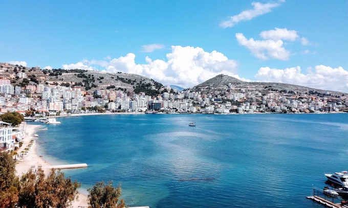 Sarande Apartment | Beachfront Getaway: Eli's Ocean View Apartment Awaits