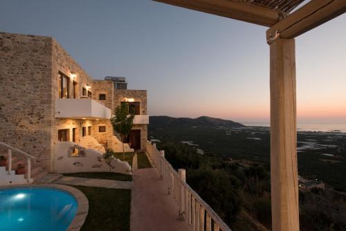 Zerviana Apartment | Elia: Oceanfront Escape with Pool and Pet-Friendly Options