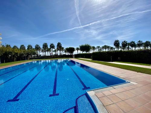 Vilanova I la Geltru Apartment | Exceptional Elimann Ground Floor Seaside Retreat with Ocean View