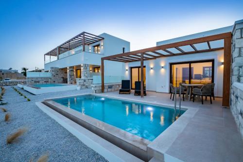 Karpathos Villa | Elegant Oceanfront Villas with Pool and Hot Tub Access