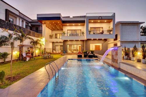 Bedla Villa | Elegant ELIVAAS Horizon Luxe Villa with Private Pool in Udaipur