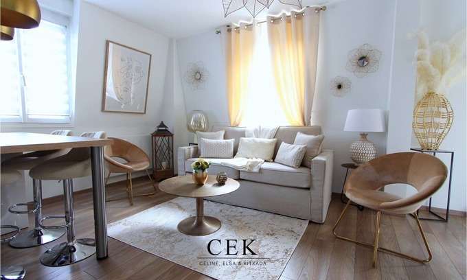 Serris Apartment | Ideal ELIZÉ4 Terrace Apartment near Disneyland Paris