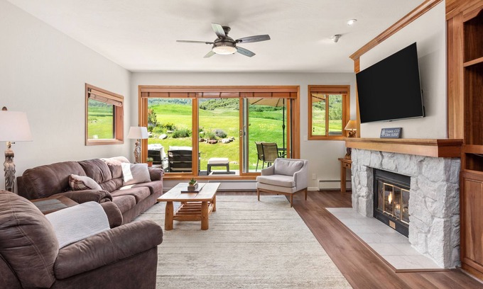 Snowmass Village Villa | Top-Rated Elk Mountain Villa: 3 Beds & Walk-Out Patio