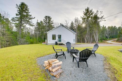 Ellsworth House | Inviting Ellsworth Vacation Rental with Fire Pit & Grill