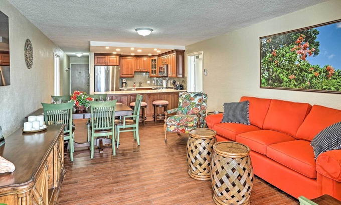 Nazareth Condo | Inviting Elysian Resort Condo with 3 Balconies & Spa