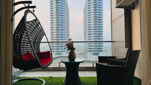 Blue Area Apartment | Elysium Executive Serviced Apartments Facing Centaurus Mall Islamabad